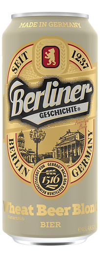 Berliner Geschichte Wheat Beer blond — 0.5 litres, can