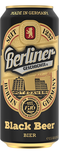 Berliner Geschichte Black Beer — 0.5 litres, can