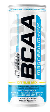 BCAA Mg + B6 Citris MIX 330ml — 0.33 litres, shrink-wrapped pack