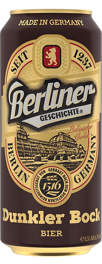 Berliner Geschichte Dunkler Bock — 0.5 litres, can