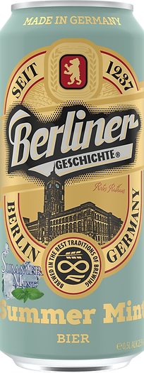 Berliner Geschichte Summer Mint — 0.5 litres, can