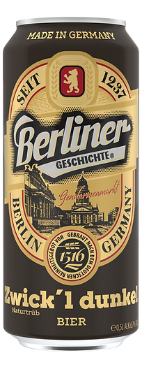 Berliner Geschichte Zwick´l dunkel — 0.5 litres, can