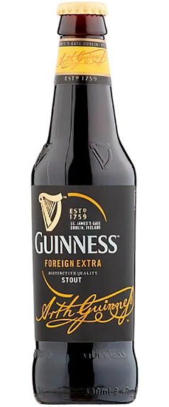 Guinness foreign extra stout — 0.5 litres, glass bottle