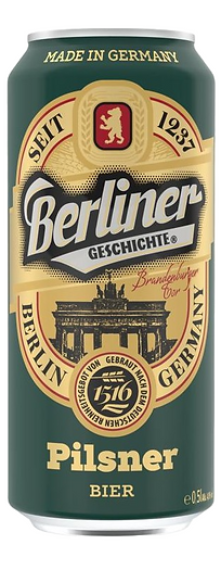 Berliner Geschichte Pilsner — 0.5 litres, can
