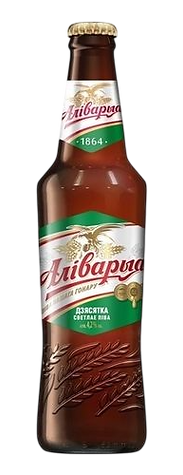 Alivaria Desyatka Pale — 0.5 litres, glass bottle