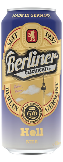 Berliner Geschichte Hell — 0.5 litres, can