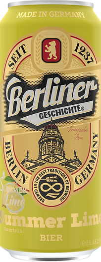 Berliner Geschichte Summer Lime — 0.5 litres, can