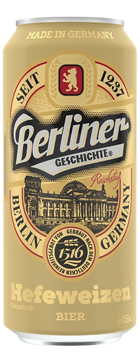 Berliner Geschichte Hefeweizen — 0.5 litres, can