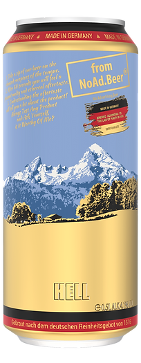 NoAd.Beer Hell — 0.5 litres, can